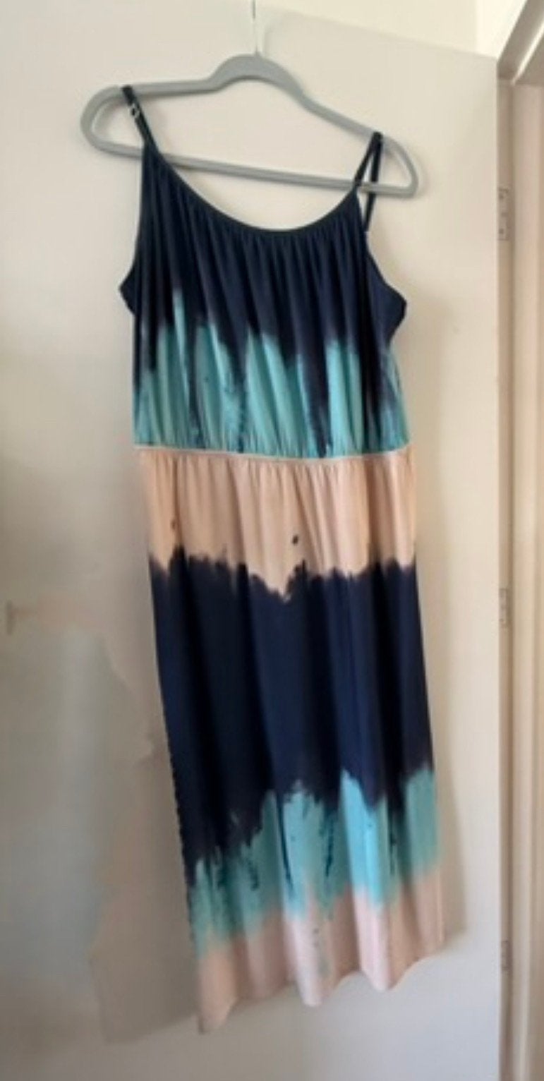 Bodyflirt jurk in maat XL (48) ZGAN, Blauw, Maat 46/48 (XL) of groter, Ophalen of Verzenden, Zo goed als nieuw