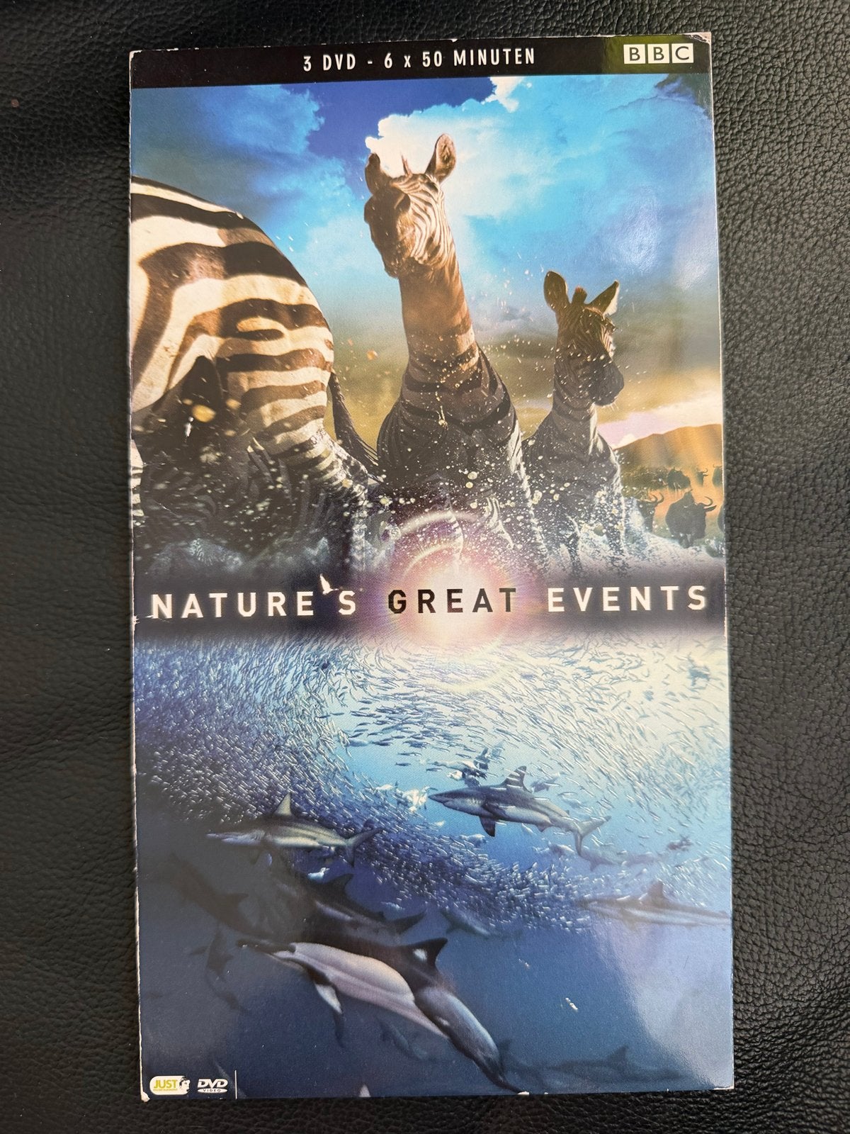 Nature's Great Events - BBC DVD Boxset (3 DVD's) zgan staat, Engels, Alle leeftijden, Nederlands, Natuur