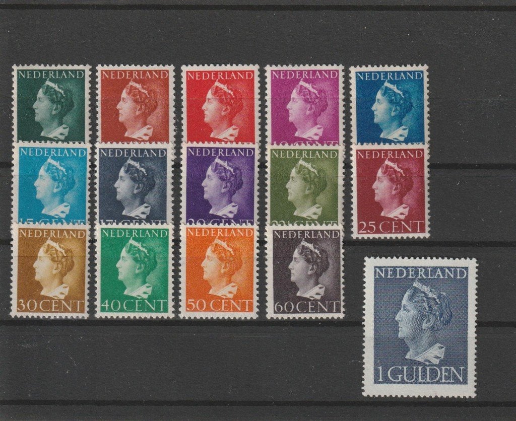 Nederland 1940, NVPH 332 t/m 346, Postfris., Postzegels en Munten, Postzegels | Nederland, Ophalen of Verzenden, T/m 1940, Postfris