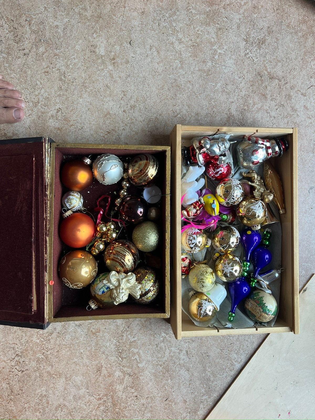 Vintage kerstboom speelgoed, Ophalen of Verzenden, Zo goed als nieuw