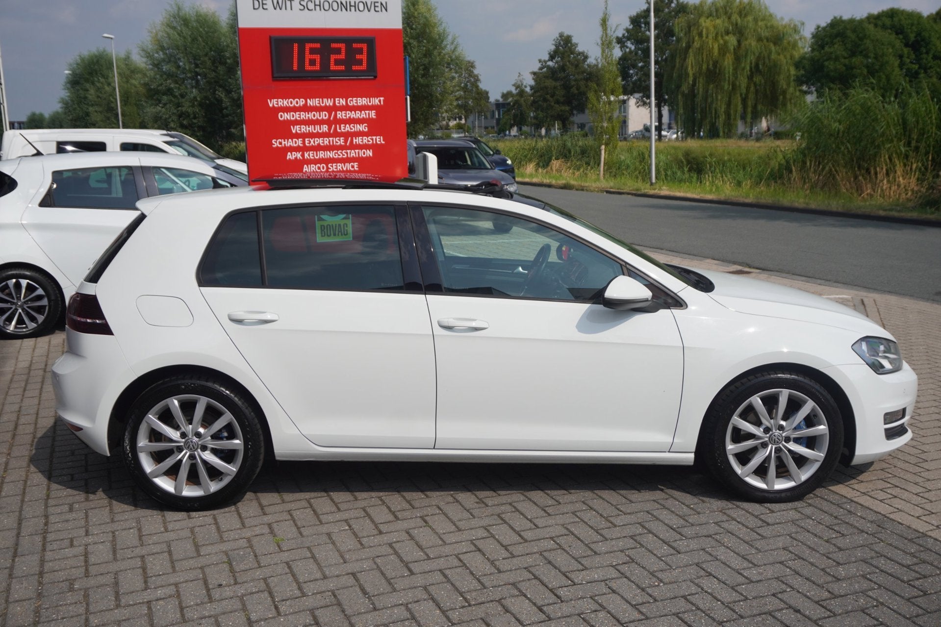 Volkswagen Golf 1.4 TSI ACT Business Edition DSG / Pano / Ma, Gebruikt, 4 cilinders, 150 pk, Leder en Stof