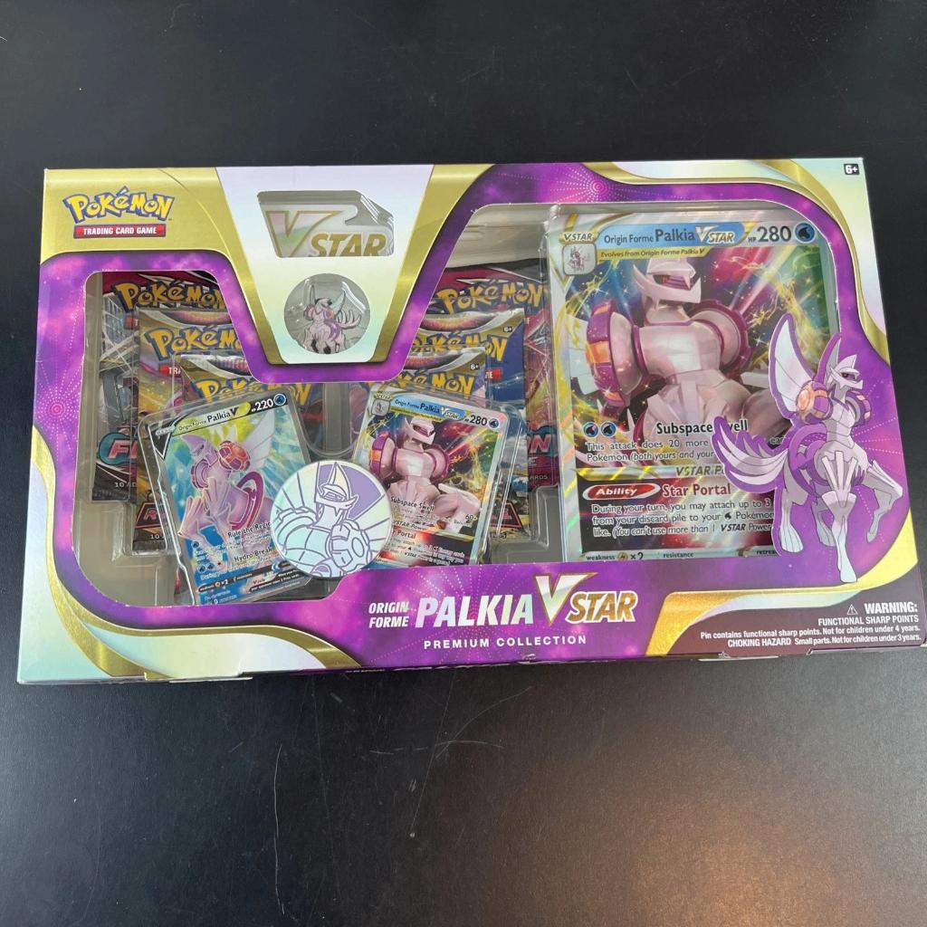 Pokemon palkia v star premium collection box, geseald,, Ophalen of Verzenden, Zo goed als nieuw, Boosterbox, Foil