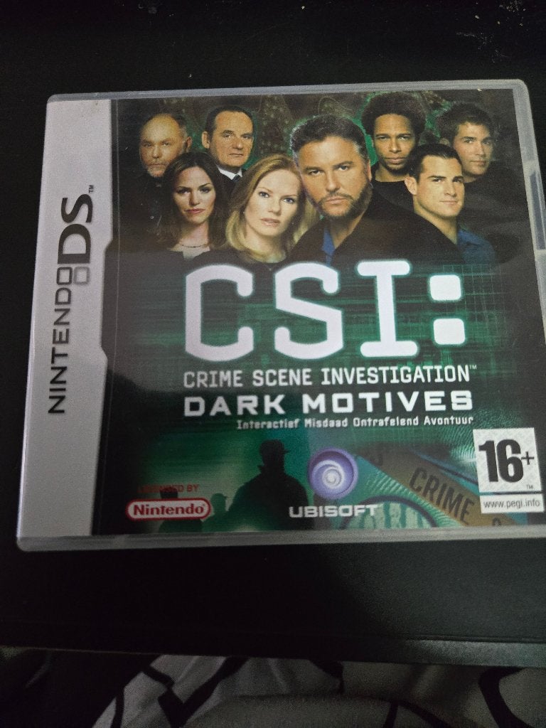 CSI: Crime Scene Investigation - Dark Motives Nintendo DS,, Gebruikt, 1 speler, Vanaf 16 jaar, Ophalen