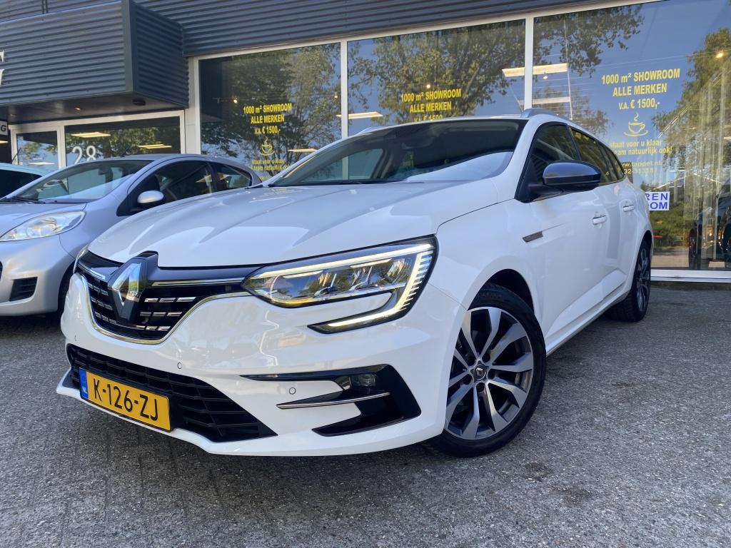 Renault Mégane Estate 1.3 TCe Business Edition One Leder/LE, Gebruikt, Euro 6, 4 cilinders, Wit