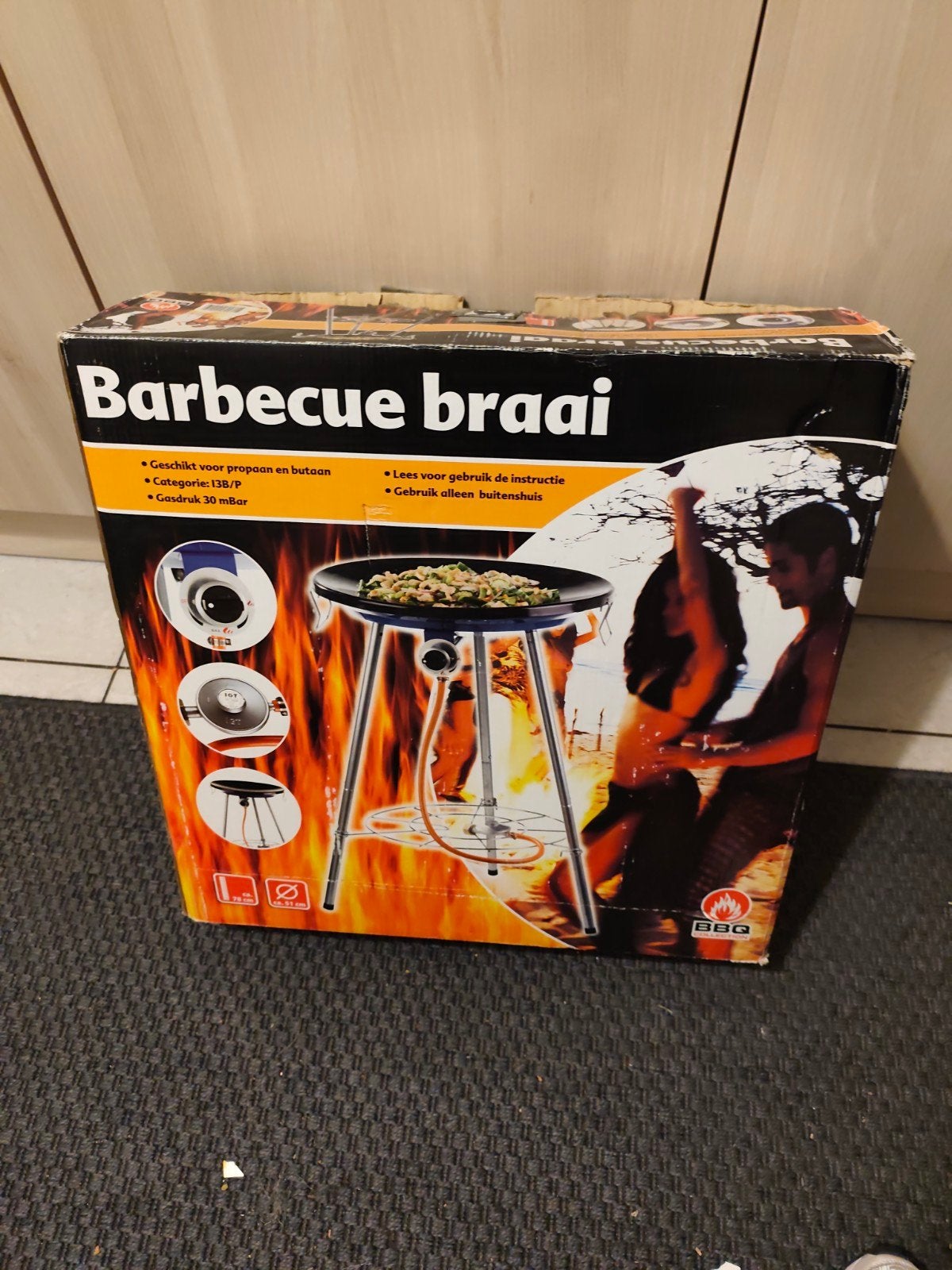 skottelbraai, Ophalen, Gebruikt