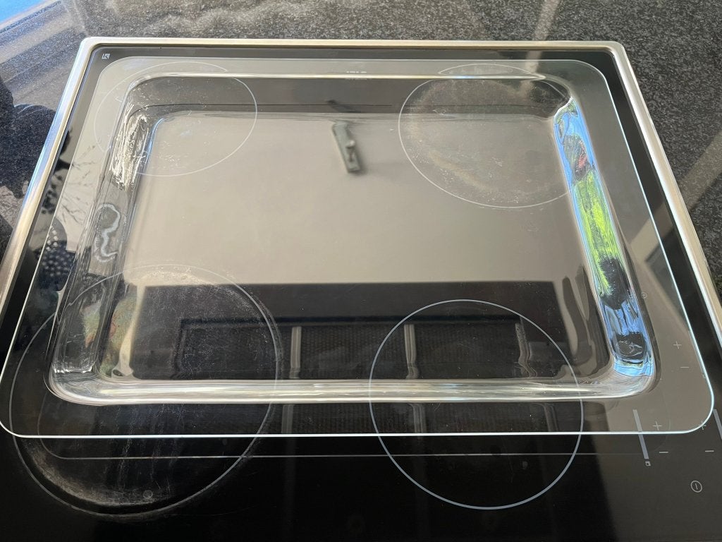 Nieuwe glazen bakplaat 47,5 x 36 cm – combi oven/magnetron, Witgoed en Apparatuur, Ovens, Ophalen, Minder dan 45 cm, Overige merken