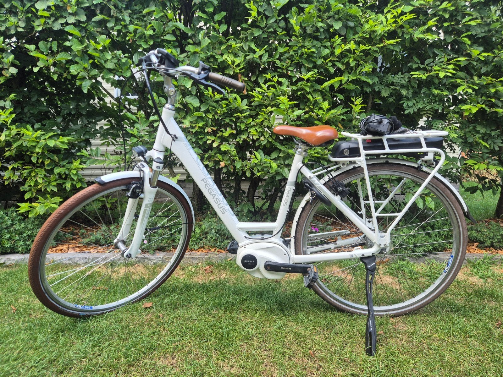 Goed onderhouden Pegasus E7F elektrische fiets 400Wh accu, Gebruikt, 47 tot 51 cm, 50 km per accu of meer, Ophalen