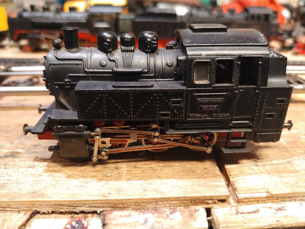 Fleischmann tender locomotief, Gebruikt, Fleischmann, Ophalen of Verzenden, Analoog