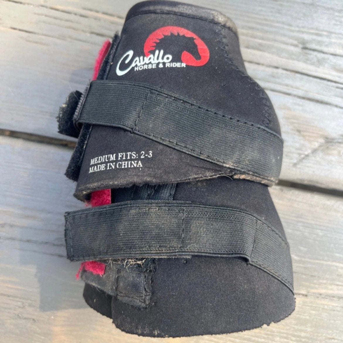 1 paar Cavallo omslagbandage, Dieren en Toebehoren, Bandages, Ophalen of Verzenden, Zo goed als nieuw, Pony