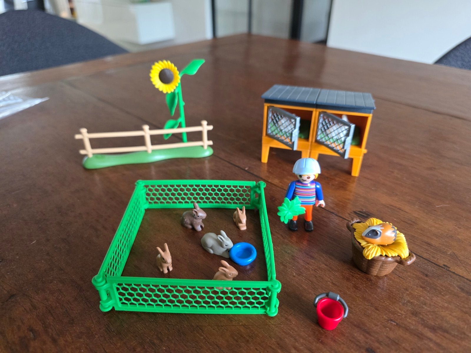 Playmobil 5123 Verzorgplaats met konijnen, Ophalen of Verzenden, Gebruikt