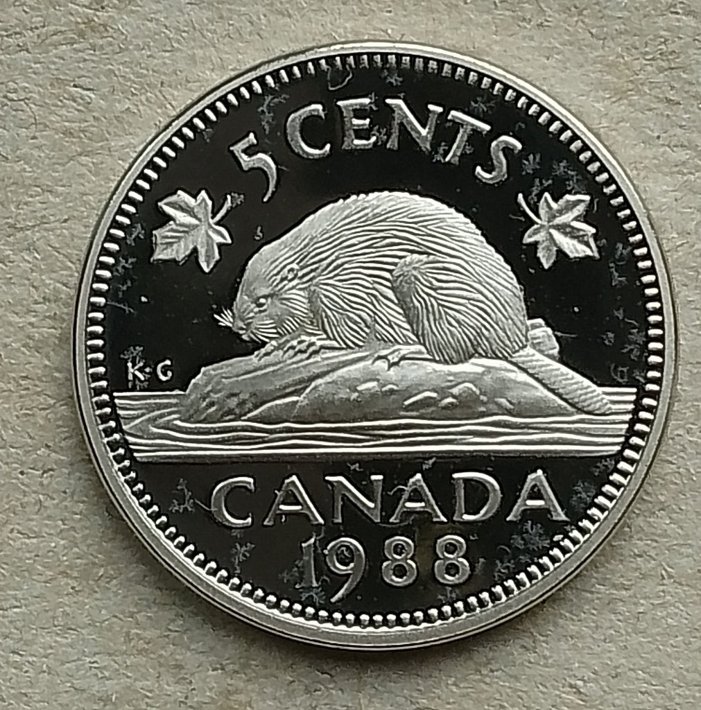 Canada, 5 cents 1988, Ophalen of Verzenden, Noord-Amerika, Losse munt