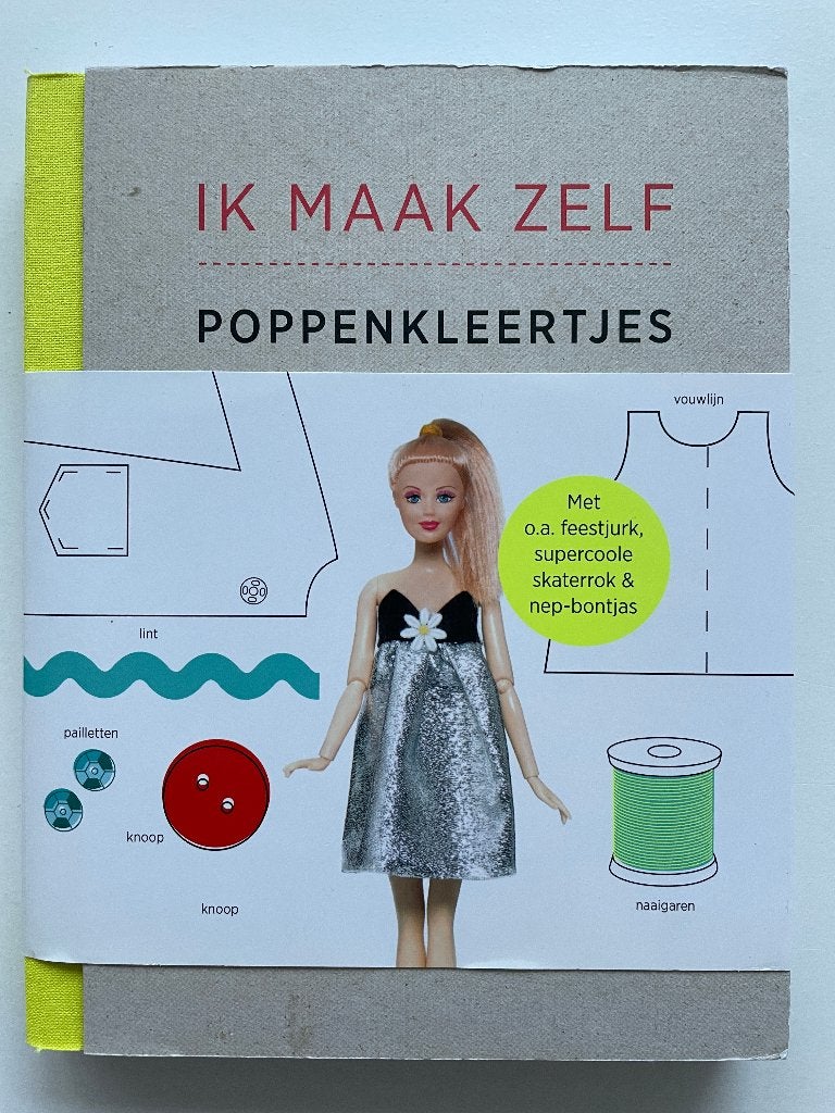 Ik maak zelf poppenkleertjes (Barbie), Verzenden, Zo goed als nieuw, Borduren en Naaien, Louise Scott-Smith