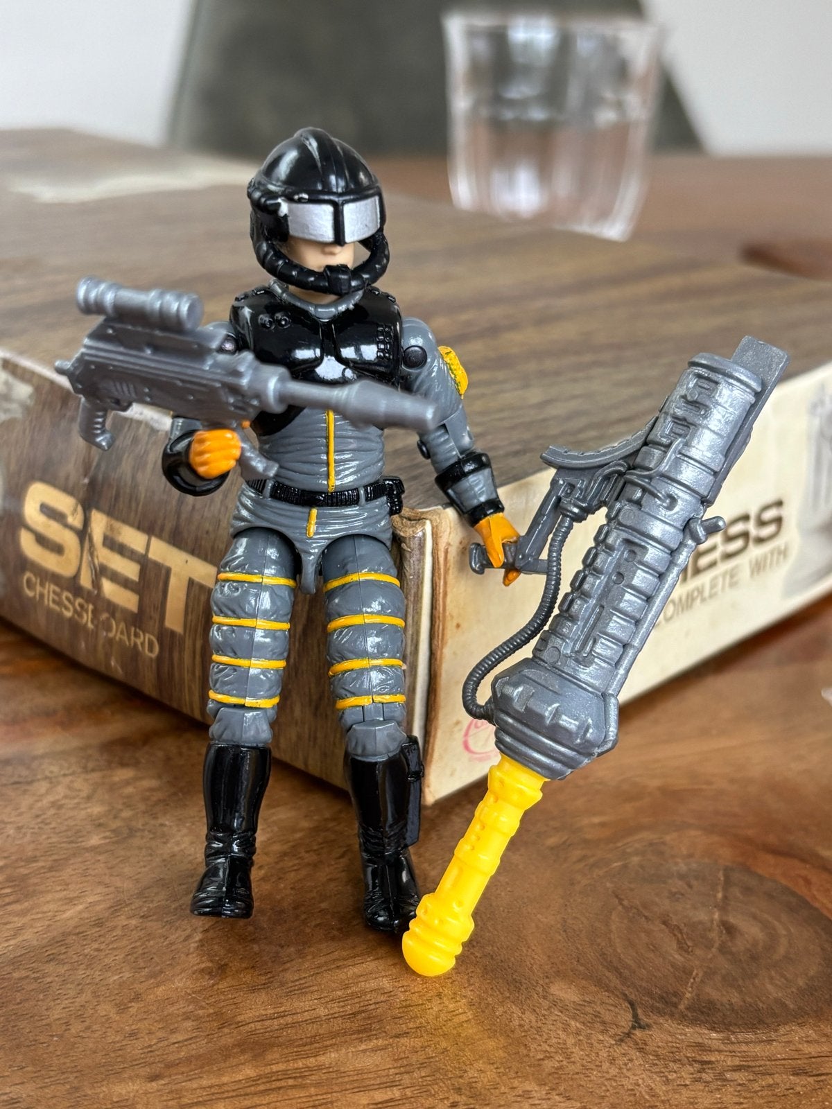G.I. Joe actiefiguren set, Ophalen, Gebruikt