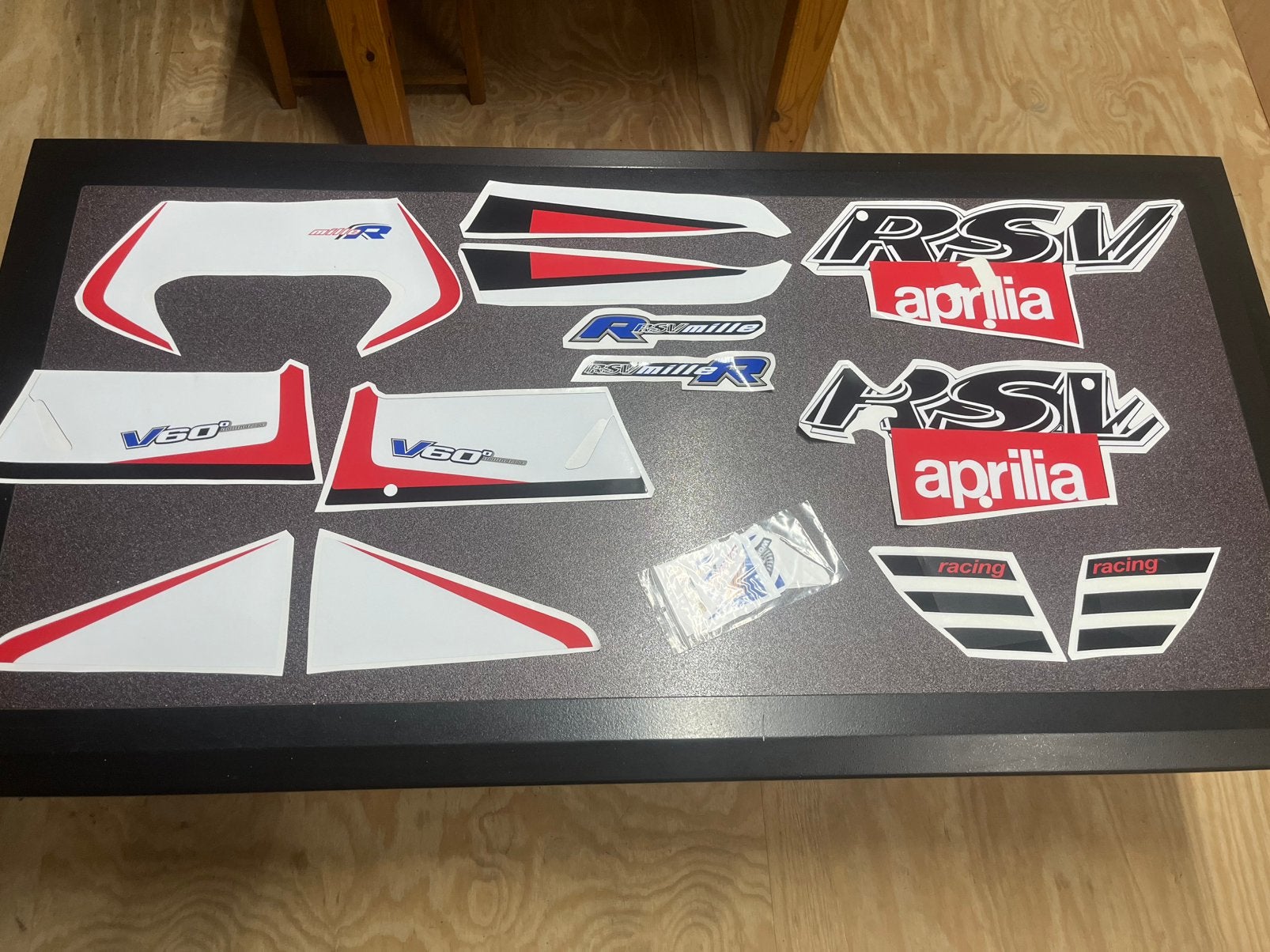 Stickerset Aprilia RSV Mille R bjr 2000 / nieuw!, Motoren, Ophalen of Verzenden, Nieuw