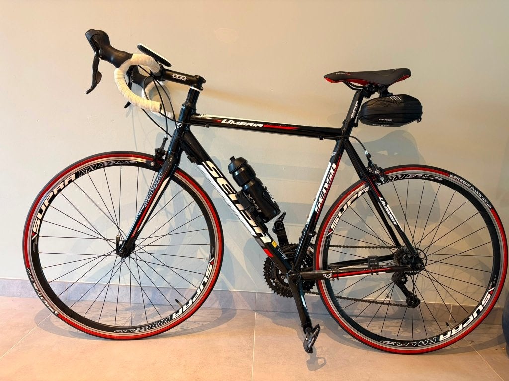 Sensa Umbria wielrenfiets – Shimano Sora – maat 56, 28 inch, Aluminium, Zo goed als nieuw, Meer dan 20 versnellingen