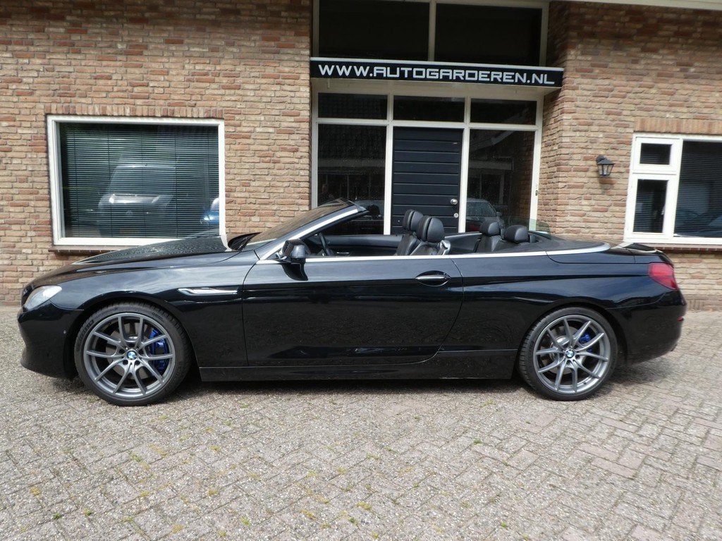 BMW 6-serie Cabrio 650i High Executive Automaat / Leder / He, Auto's, BMW, Automaat, Euro 5, Achterwielaandrijving, Gebruikt
