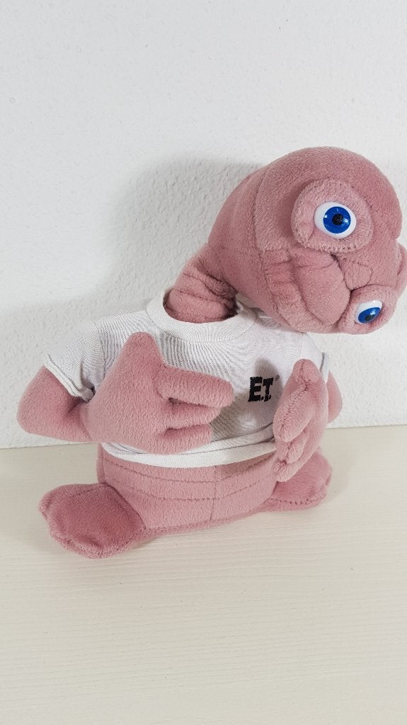 ET knuffel, vintage, 24 cm. 4C1, Kinderen en Baby's, Tweedehands verkoop, Tweedehands verkoop, Gebruikt, Overige typen