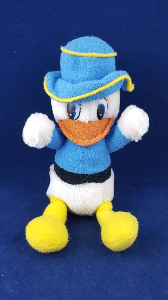 Vintage Donald Duck baby knuffel, Concord Los Angeles. 5B8, Kinderen en Baby's, Tweedehands verkoop, Tweedehands verkoop, Gebruikt