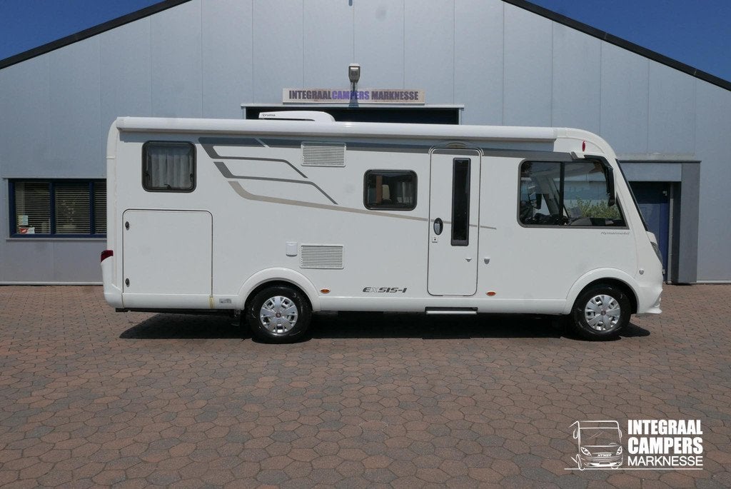 Hymer Exsis-I 588 | Automaat | Levelsysteem | Bovenkastjes, Caravans en Kamperen, Overige brandstoffen, 6 tot 7 meter, Bedrijf