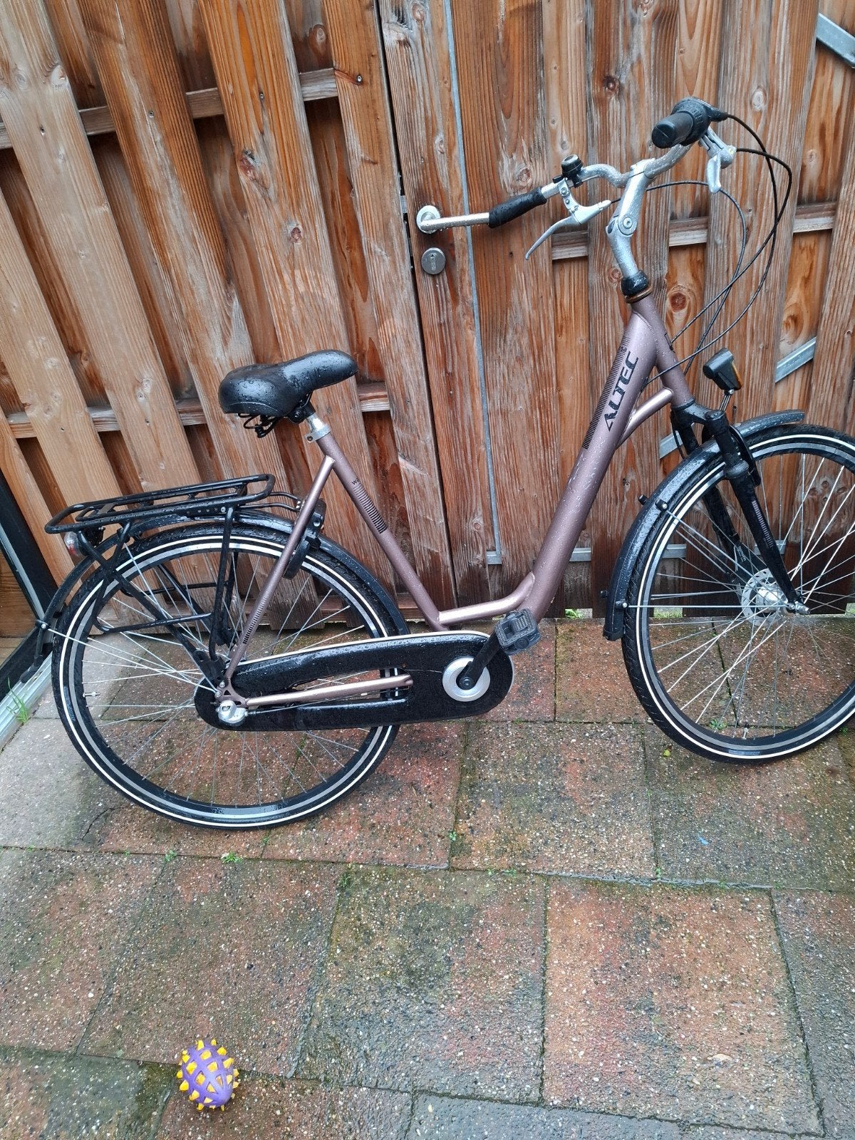 Altec Walesa damesfiets - Bruin, 3 versnellingen, 53 cm, Gebruikt, Versnellingen, 50 tot 53 cm, Ophalen