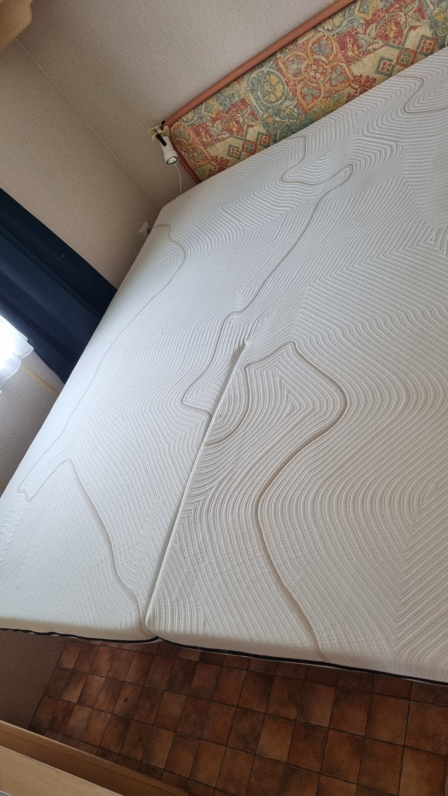 Zo goed als nieuwe topper 180x200 cm, Ophalen, Tweepersoons, Zo goed als nieuw, Matras