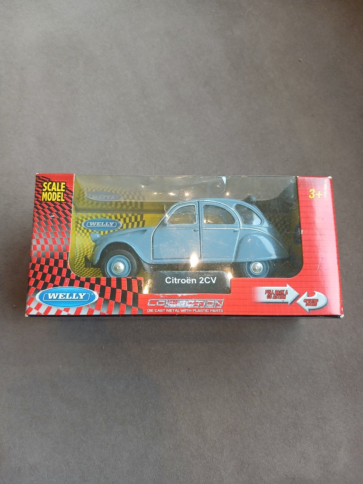 Welly Citroën 2CV Schaalmodel - Nieuw in doos, Ophalen of Verzenden, Nieuw, Overige typen