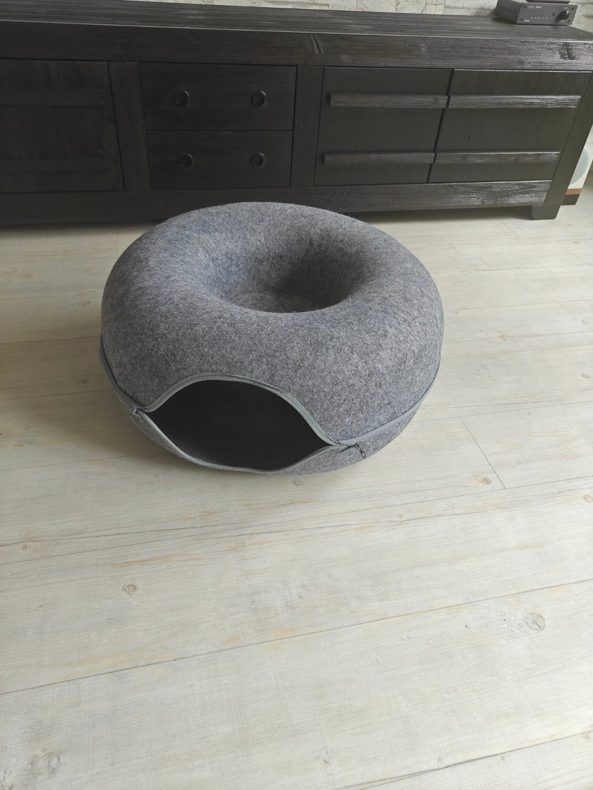ZGAN! grote katten donut		diameter 60cm, Ophalen of Verzenden, Zo goed als nieuw, Overige