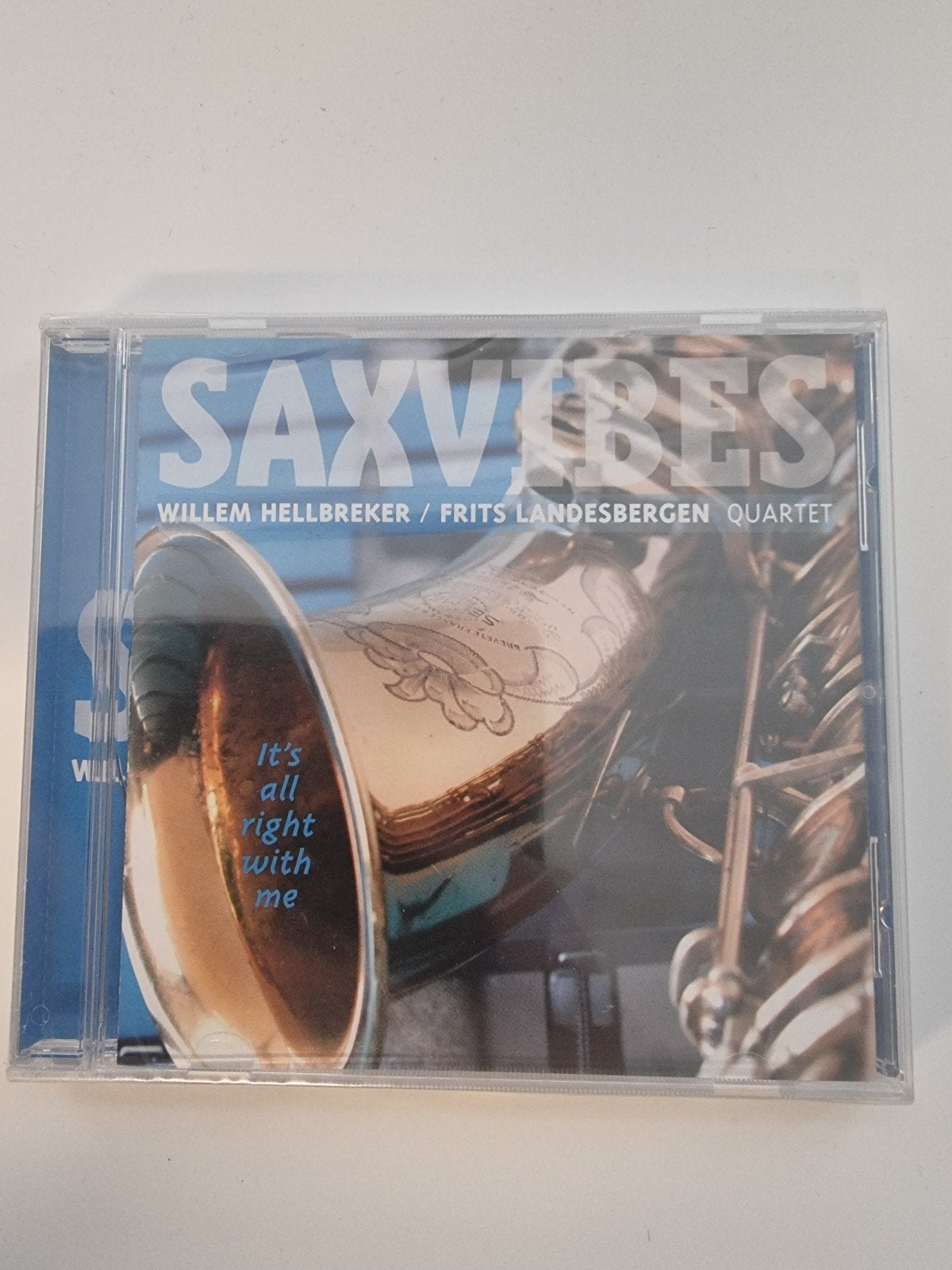 Saxvibes - It's all right with me - Jazz CD, Ophalen of Verzenden, Nieuw in verpakking, Jazz
