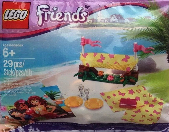 LEGO 5002113 Friends Beach Hammock Hangmat (Polybag), Lego, Nieuw, Friends, Ophalen of Verzenden