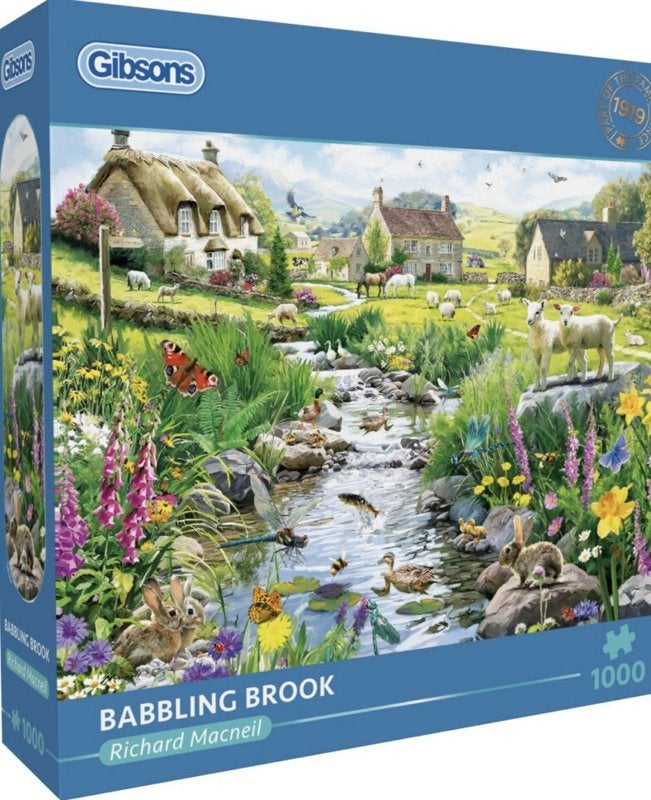Gibsons - Babbling Brook - 1000 stukjes, Ophalen of Verzenden, 500 t/m 1500 stukjes, Nieuw, Legpuzzel