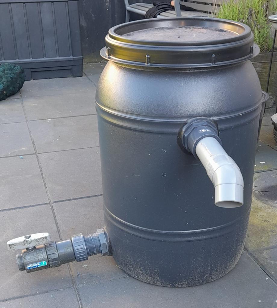 Zelfbouw bioloog filter compleet met japanse matten, Ophalen of Verzenden, Gebruikt, Vijverfilter