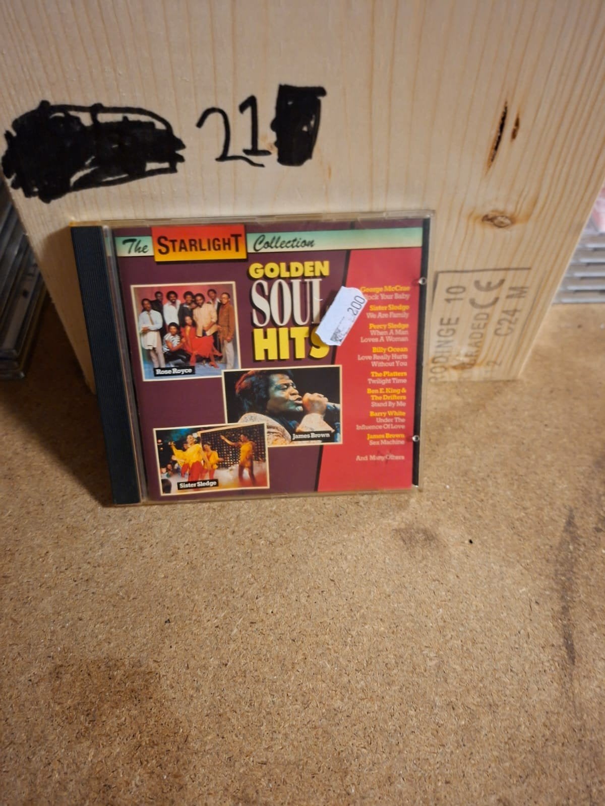 The Starlight Collection: Golden Soul Hits CD, Ophalen of Verzenden, Gebruikt, Verzamelalbum