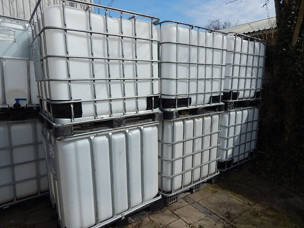 water tanks ibc, 150 liter of meer, Ophalen of Verzenden, Zo goed als nieuw, Met kraantje