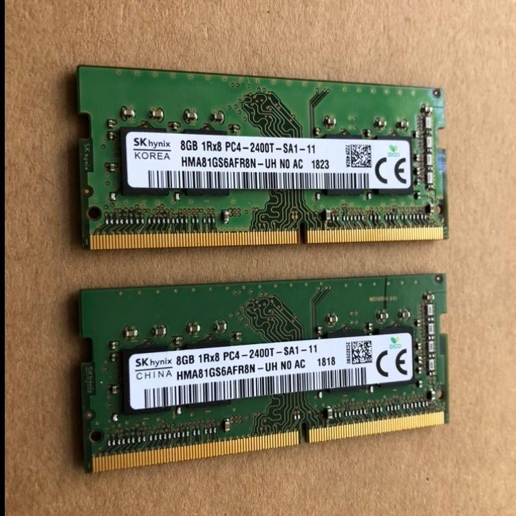 SK Hynix 16GB (2x8GB) DDR4 SODIMM Laptop RAM 2400MHz, Computers en Software, RAM geheugen, Gebruikt, DDR4, Ophalen of Verzenden