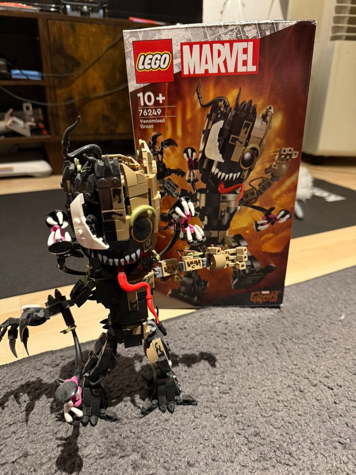 Lego Marvel Venom Groot, Marvel, Lego, Ophalen of Verzenden, Zo goed als nieuw
