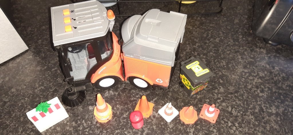 Playmobile veegmachine, Kinderen en Baby's, Gebruikt, Losse onderdelen, Overige typen, Ophalen of Verzenden