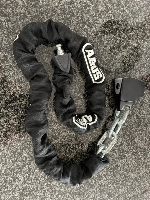 fietsslot, Ophalen, Gebruikt, Kettingslot
