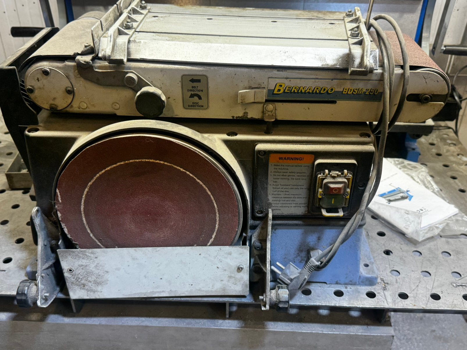 Band schuurmachine, Ophalen, Gebruikt, 600 tot 1200 watt, Overige typen