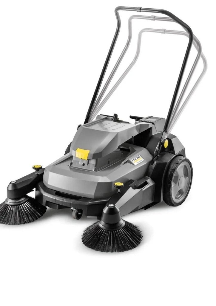 Karcher veegmachine KM 70/30 C, Tuin en Terras, Ophalen, Zo goed als nieuw, Karcher terras reiniger