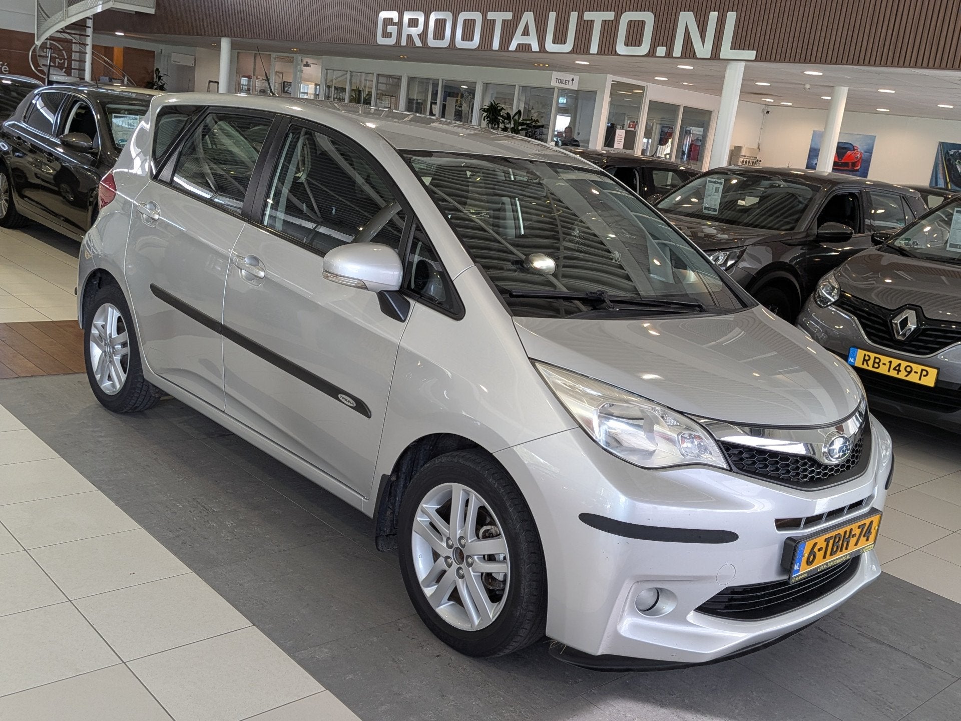 Subaru Trezia 1.3 Luxury Airco, Stuurbekrachtiging, Trekhaak, Auto's, Voorwielaandrijving, Euro 5, Verwarmde buitenspiegels, Bedrijf