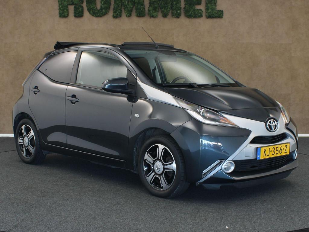 Toyota Aygo 1.0 VVT-i x-clusiv Cabrio - ORIGINEEL NEDERLANDS, Voorwielaandrijving, Stof, Gebruikt, Euro 6
