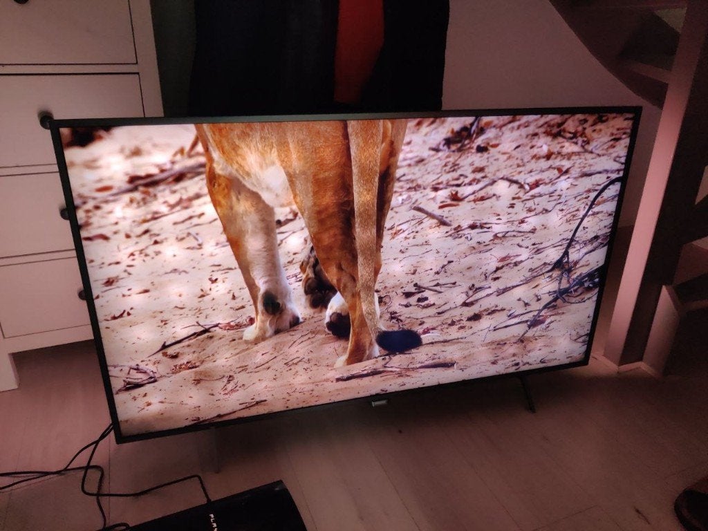 Philips  55 inch 4K Ultra HD Smart TV met Ambilight, Ophalen, Philips, Gebruikt, 50 Hz