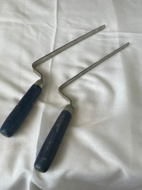 Nr.282: RVS voegspijkers, 10 en 12 mm, metselgereedschap, Ophalen of Verzenden, Zo goed als nieuw