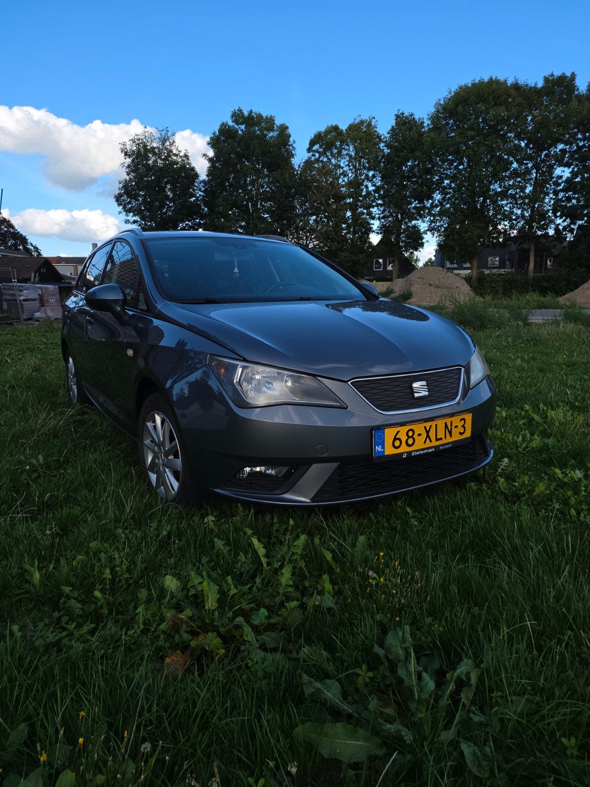 Seat Ibiza 1.2TDI 55KW Ecomotive ST 2012 Grijs, Auto's, Seat, Voorwielaandrijving, 74 pk, 1199 cc, Ibiza