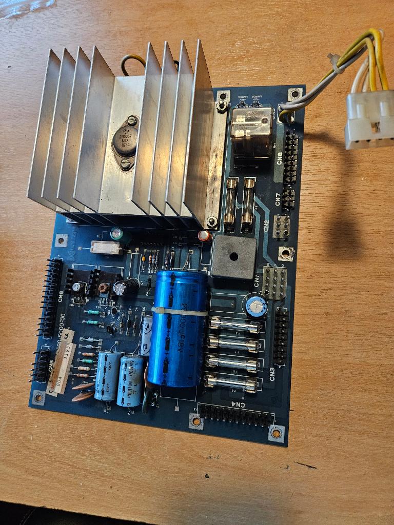 520-5000-00 Data East power Supply board., Verzamelen, Automaten | Flipperkasten, Gebruikt, Elektronisch, Onderdeel of Defecte kast