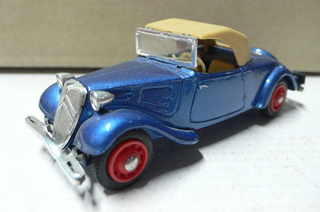 citroen traction avant cabriolet - eligor - 1/43, Verzenden, Zo goed als nieuw, Auto, Overige merken
