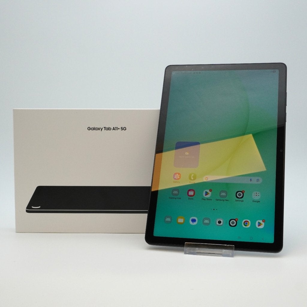 Samsung Galaxy Tab A11+ 5G 128GB Gray - ZGAN - Compleet, Computers en Software, Samsung, Zo goed als nieuw, Support@Samsung.com