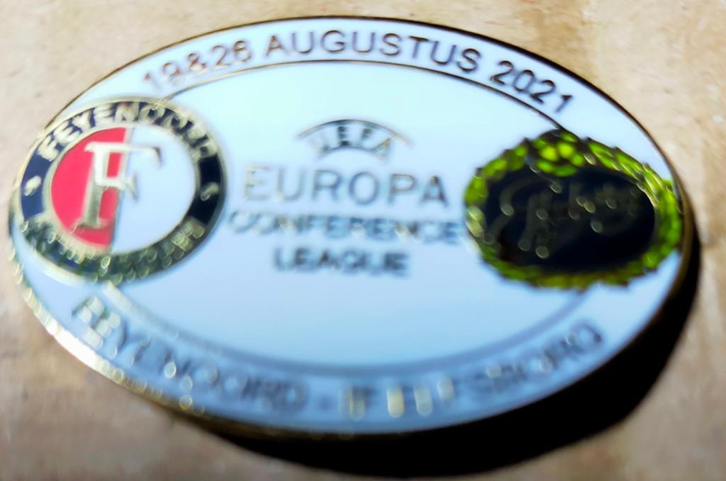 Feyenoord Europa Conference League Speldje 2021, Ophalen of Verzenden