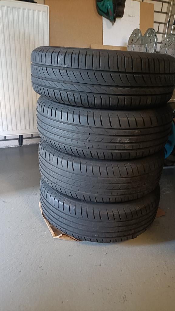 Autobanden set incl velgen 185/60r15, Ophalen, Gebruikt