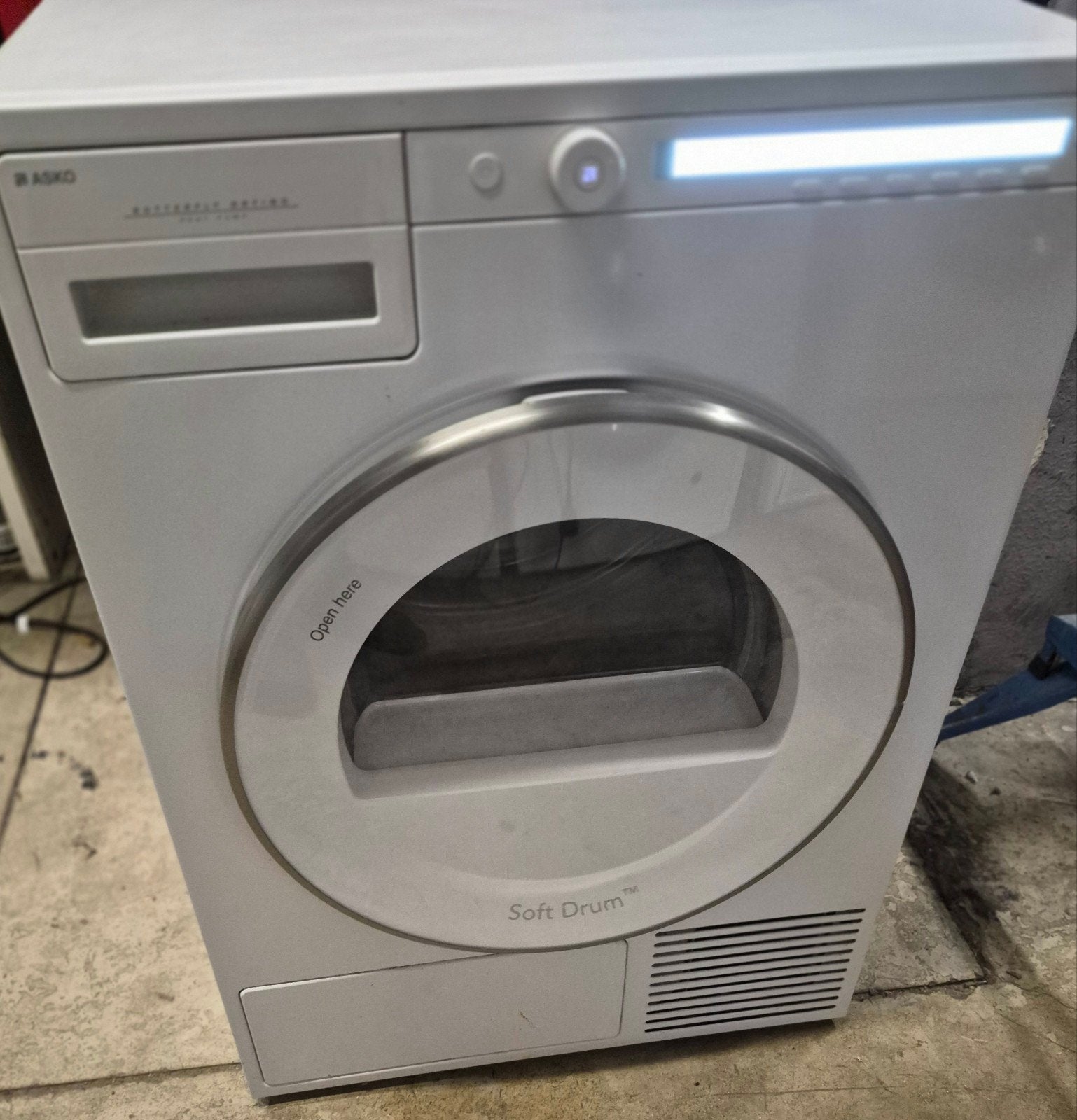 asko warmtepompdroger ( T208HW ), Ophalen, Overige typen, 8 tot 10 kg, Zo goed als nieuw